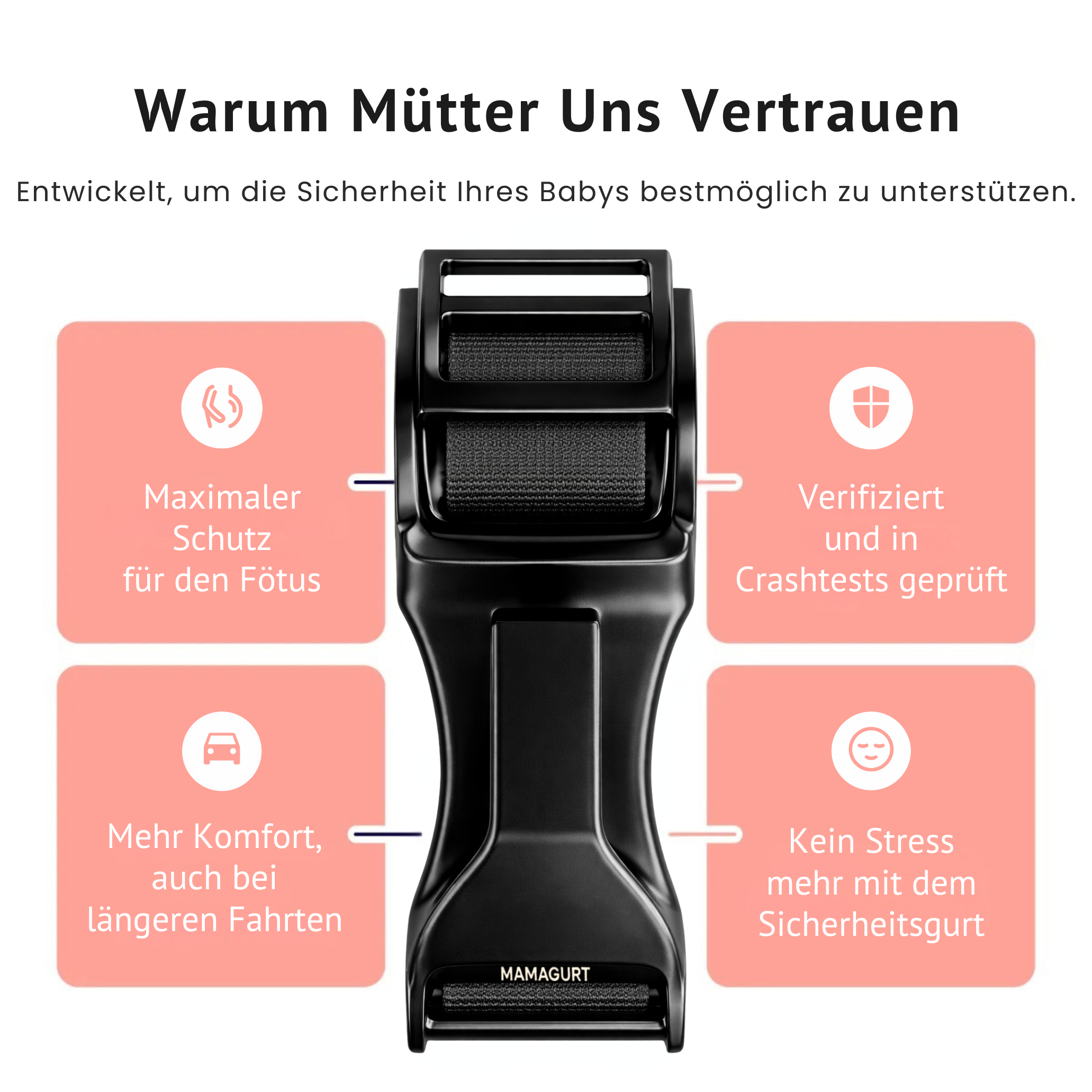 Mamigurt | Schwangerschafts-Sicherheitsgurt